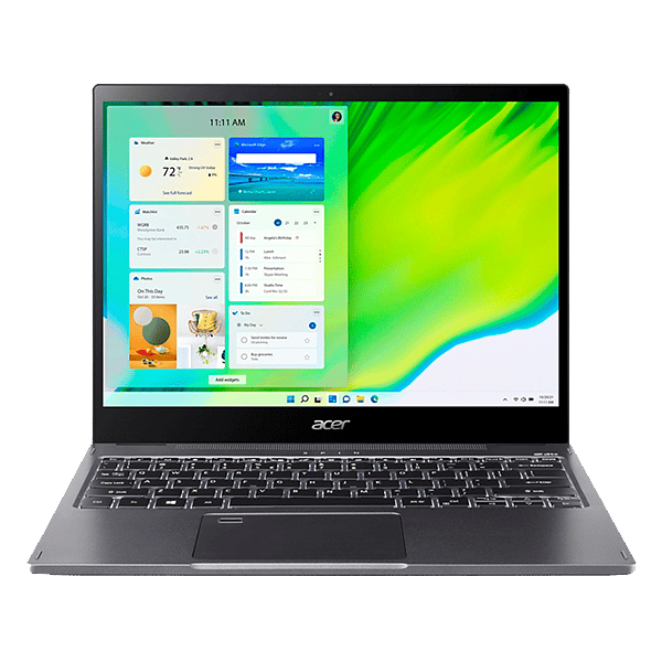 Acer SP51355N Intel Core i7 1165G7 16GB RAM  512GB SSD 135 QHD Táctil Windows 11  Portátil