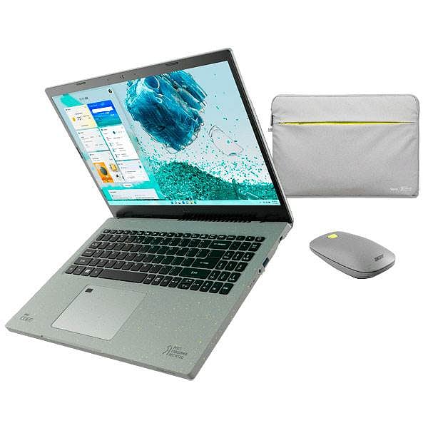 Acer Vero AV1551 Intel Core i7 1195G7 16GB RAM 512GB SSD 156 Full HD Windows 11 Home  Mouse y Funda Vero  Portátil
