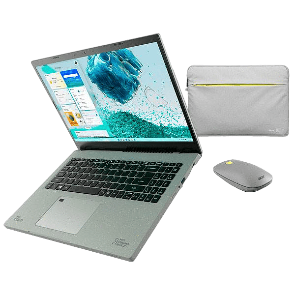 Acer Vero AV1551 Intel Core i7 1195G7 16GB RAM 512GB SSD 156 Full HD Windows 11 Home  Mouse y Funda Vero  Portátil