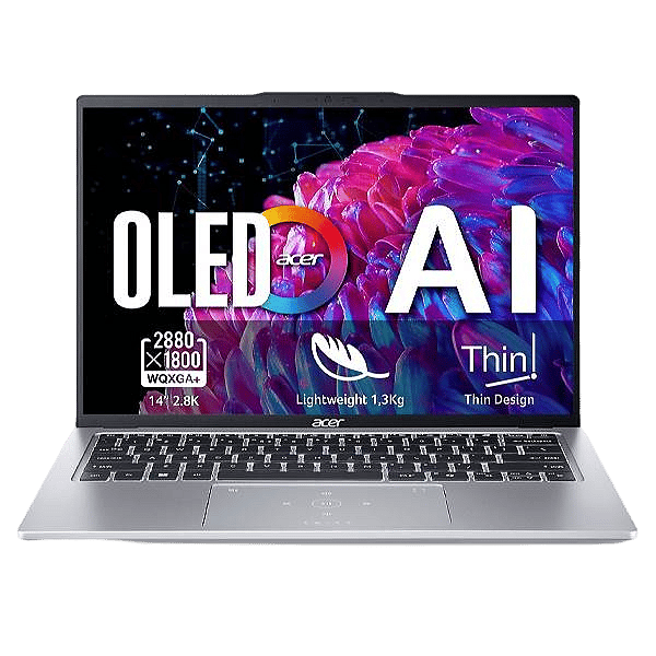 Acer Swift Go 14 OLED  Portátil Intel Core Ultra 5 125U 16GB DDR5 512GB NVMe 14 28K Windows 11 Home