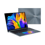 Asus ZenBook 14X OLED UX5400ZBL7019W Intel Core i7 1260P 16GB RAM 512GB SSD GeForce MX550 14 WQXGA 90Hz Windows 11  Portátil