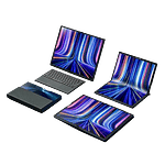 Asus Zenbook Zenbook 17 Fold OLED UX9702AAMD007W Intel Core i7 1250U 16GB RAM 1TB SSD 173 OLED 2560X1920 táctil Windows 11  Portátil