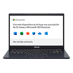 Asus Laptop E410MAEK2389WS Intel N4020 4GB RAM 128GB SSD 14 Full HD  Windows Home11S  Portátil