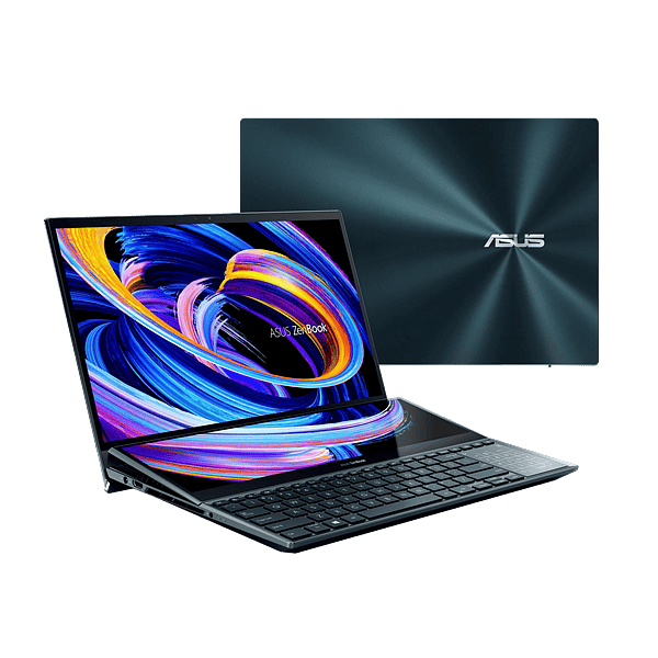 Asus ZenBook Pro Duo 15 OLED UX582ZWH2035W Intel Core i7 12700H 16GB RAM 1TB SSD RTX 3070 Ti 156 4K Ultra HD Windows 11 Home  Portátil