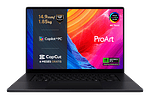 Asus ProArt H7606WMSC052W  Portátil AMD AI Ryzen 9 HX370 32GB DDR5 1TB NVMe RTX 5060 16 WQUXGA OLED Táctil Windows 11 Home