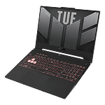 Asus TUF Gaming 507NURLP110  Portátil AMD Ryzen 7 7435 16GB RAM 512GB SSD NVMe RTX 4050 156 Full HD 144Hz FreeDOS