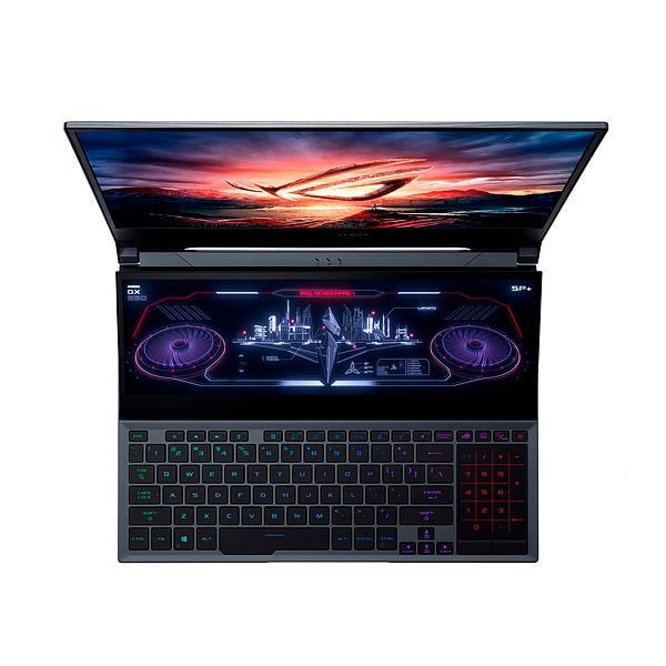 Asus ROG Zephyrus Duo 15 GX550LXSHF073T intel Core i7 10875H 32GB 1TB SSD RTX 2080 Super 156 Windows 10  Portátil