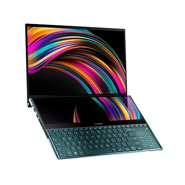 Asus ZenBook Pro Duo UX581LVH2001R Intel i7 10750H 16GB RAM 1TB SSD RTX 2060 Windows 10 Pro 156  Portátil