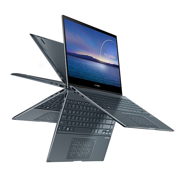 Asus ZenBook Flip UX363EAHP043T Intel i7 1165G7 16GB RAM 512GB SSD Iris Xe Graphics 133 Full HD Windows 10  Portátil