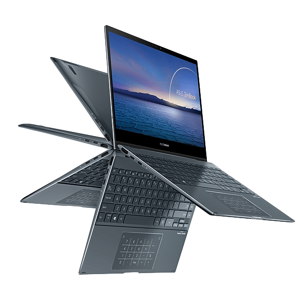 Asus ZenBook Flip UX363EAHP043T Intel i7 1165G7 16GB RAM 512GB SSD Iris Xe Graphics 133 Full HD Windows 10  Portátil