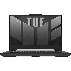 Asus TUF Gaming TUF507NVRLP047  Portátil AMD Ryzen 7 7435HS 16GB DDR5 512GB NVMe RTX 4060 156 Full HD Free Dos