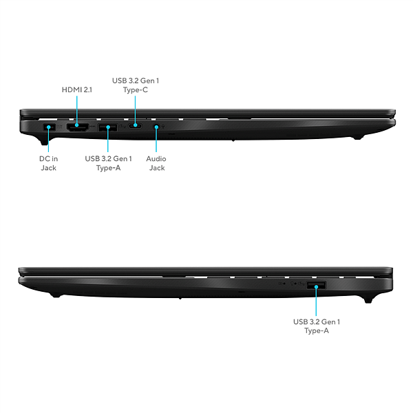 Asus VivoBook V3607VURP148  Portátil Intel Core 5 210H 16GB DDR5 512GB NVMe RTX 4050 16 WUXGA FreeDOS