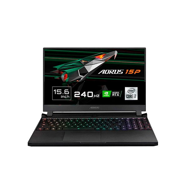 Gigabyte Aorus 15P XC8ES2430SH Intel i7 10870H 32GB RAM 512GB SSD RTX 3070P Windows 10 156 240Hz FHD  Portátil