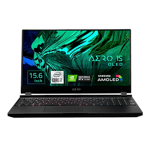 Gigabyte Aero 15 OLED KC8ES5130SP Intel i7  10870H 16GB RAM 512G SSD RTX 3060P Windows 10 Pro 156 UHD OLED  Portátil