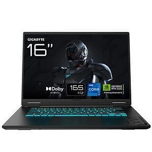 Gigabyte A16 CVHI3ES894SD  Portátil Intel Core i7 13620H 16GB DDR5 1TB NVMe 16 WUXGA 165Hz NVIDIA RTX 5060 FreeDOS