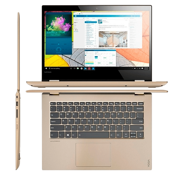 Lenovo YOGA 52014IKB i7 8550 8GB 1TB 14TFHD W10  Portátil