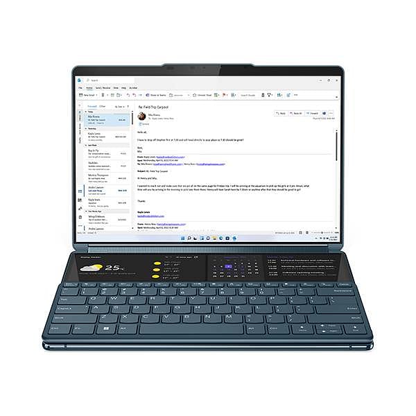 Lenovo Yoga Book9 13IRU8  Portátil Intel Core i7 1355U 16GB RAM 1TB NVMe 133 2880 x 1800 Windows 11 Home