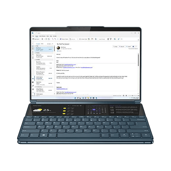 Lenovo Yoga Book9 13IRU8  Portátil Intel Core i7 1355U 16GB RAM 1TB NVMe 133 2880 x 1800 Windows 11 Home