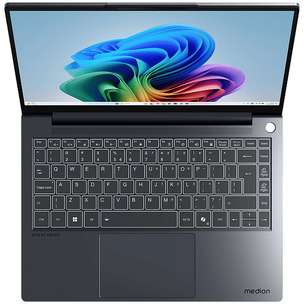 Medion SPRCHRGD 14 S2 MD62722  Portátil Intel Core Ultra 7 258V 32GB DDR5 1TB SSD NVMe 14 28K Windows 11 Home