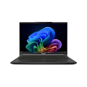 MSI Stealth A16 AI A3XWJG021XES  Portátil AMD Ryzen AI 9 HX 370 64GB DDR5 1TB NVMe RTX 5090 16 QHD OLED 240Hz Copilot PC FreeDOS