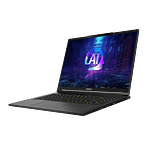 MSI Stealth A16 AI A3XWJG021XES  Portátil AMD Ryzen AI 9 HX 370 64GB DDR5 1TB NVMe RTX 5090 16 QHD OLED 240Hz Copilot PC FreeDOS