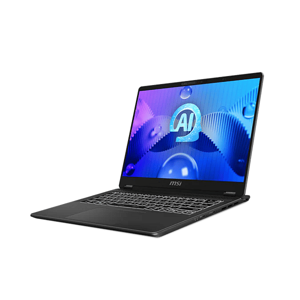 MSI Prestige 14 AI015ES  Portátil Intel Core Ultra 7 155H 32GB DDR5 1TB NVMe 14 Full HD Windows 11 Home