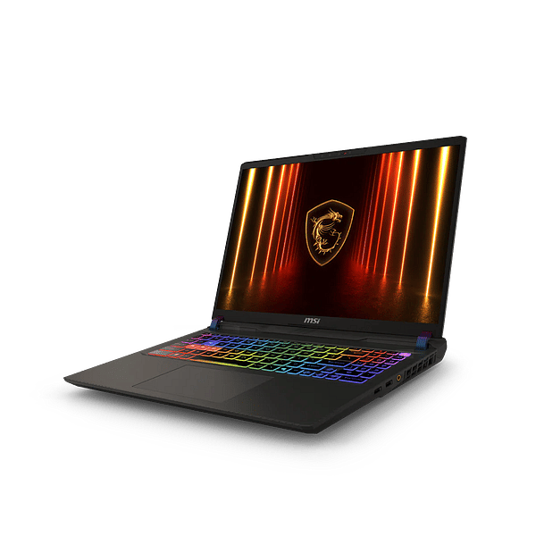 MSI Vector 16 HX AI A2XWIG628XES  Portátil Intel Core Ultra 9 275HX 32GB DDR5 1TB NVMe RTX 5080 16 QHD 240Hz FreeDOS