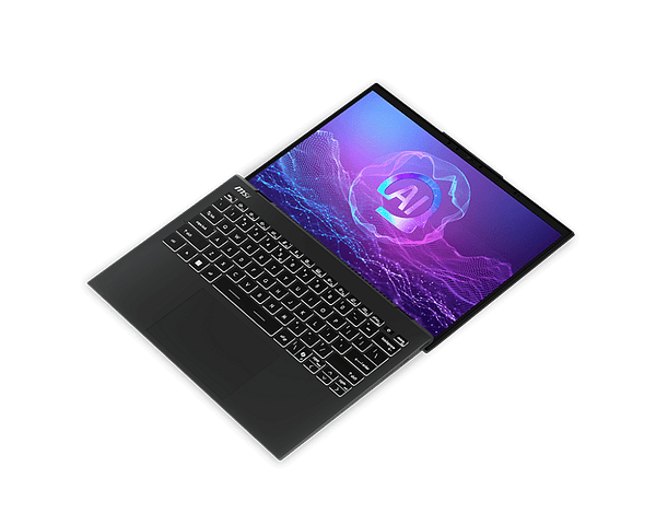MSI Prestige 13 AI Evo A2VMG030ES  Portátil Intel Core Ultra 7 256V 16GB DDR5 512GB NVMe 133 28K OLED Windows 11 Home