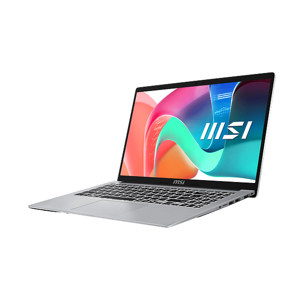 MSI Modern 15 F1MG255XES  Portátil Intel Core 7 150U 16GB DDR5 1TB NVMe 156 Full HD FreeDOS