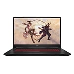 MSI Katana GF76 12UD035ES Intel Core i7 12700H 16GB RAM 1TB SSD Nvidia Geforce RTX3050Ti 173 Full HD 144Hz Windows 11  NB