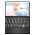 MSI Modern 14 B11MO879XES Intel Core i7 1195G7 16GB RAM 1TB SSD 14 Full HD FreeDOS  Portátil