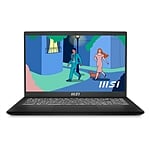MSI Modern 15 B12M042ES Intel Core i7 1255U 16GB RAM 1TB SSD 156 Full HD Windows 11  Portátil