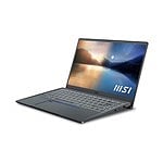 MSI PORTATIL PRESTIGE 14 A11SC005XES 14 FHD 19201080 I71185G7 GTX 1650 MAX Q GDDR6 4GB LPDDR3 16GB 4267MHz 512GB SSD FREE DOS GRIS