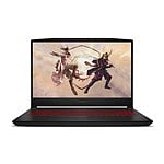 MSI Katana GF661202XES Intel Core i7 12650H 16GB RAM 512GB SSD Nvidia Geforce RTX3060 156 Full HD 144Hz FreeDOS  Portátil