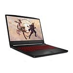 MSI Katana GF661202XES Intel Core i7 12650H 16GB RAM 512GB SSD Nvidia Geforce RTX3060 156 Full HD 144Hz FreeDOS  Portátil