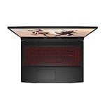 MSI Katana GF661202XES Intel Core i7 12650H 16GB RAM 512GB SSD Nvidia Geforce RTX3060 156 Full HD 144Hz FreeDOS  Portátil