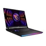 MSI Raider GE68HX 13VF044ES Intel Core i9 13950HX 32GB RAM 1TB SSD Nvidia Geforce RTX 4060 16 UHD 120Hz Windows 11   Portátil