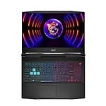 MSI Katana 15 B13VEK030XES i7 Intel Core 13620H 16GB RAM 1TB SSD Nvidia Geforce RTX 4050 156 Full HD 144Hz FreeDOS  Portátil