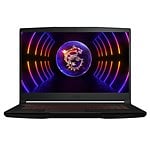 MSI Thin GF63 12VF694XES  Portátil Intel Core I7 12650H 16GB RAM 1TB NVME RTX 4060 156 FullHD 144HZ FreeDOS