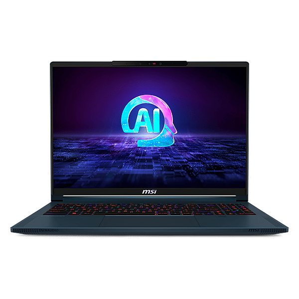 MSI Stealth 16 AI Studio A1VHG030ES  Portátil Intel Core Ultra 9 32GB DDR5 2TB NVME RTX 4080 16 QHD  240Hz Windows 11 Home Advanced