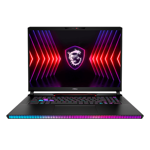 MSI Raider GE78 HX 14VGG226XES  Portátil Intel Core i9 14900HX 32GB DDR5 1TB NVME RTX 4070 17 QHD  240Hz FreeDOS