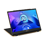 MSI Summit E13 AI EVO A1MTG027ES  Portátil Intel Core Ultra 7 155H 16GB DDR5 1TB NVMe 133 Full HD 100 sRGB Táctil Windows 11 Pro