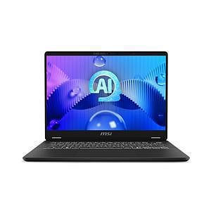 MSI Prestige 14 AI Studio C1VEG016ES  Portátil Intel Core Ultra 7 155H 16GB DDR5 1TB NVMe RTX 4050 14 28K Windows 11 Home Advanced