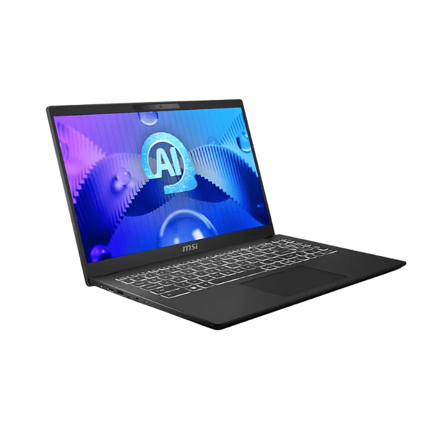 MSI Modern 15 H AI C1MG035XES  Portátil Intel Core Ultra 7 155H 16GB DDR5 512GB NVMe 156 Full HD FreeDOS