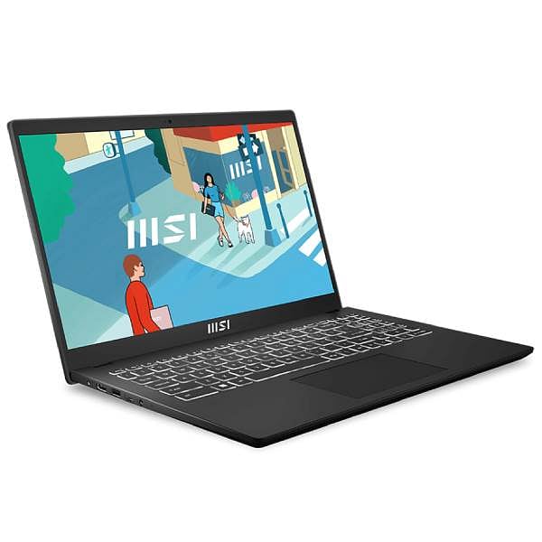 MSI Modern 15 B13M282XES  Portátil Intel Core i7 1355U 16GB DDR5 512GB NVMe 156 Full HD FreeDOS