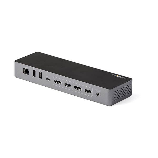 StarTechcom Docking Station Thunderbolt 3 USBC 2xDP 2x HDMI PD 96W