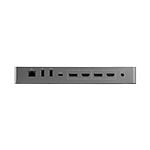 StarTechcom Docking Station Thunderbolt 3 USBC 2xDP 2x HDMI PD 96W
