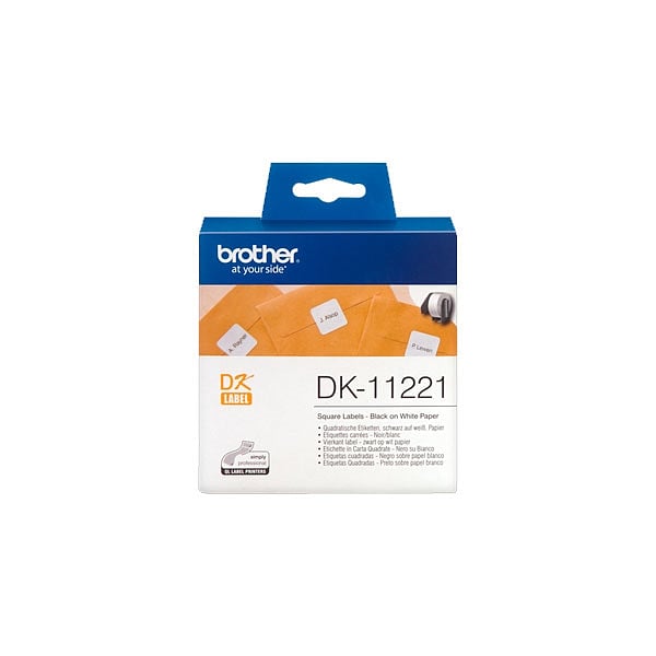 Brother DK11221 23x23mm  Etiquetas