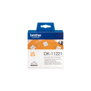 Brother DK11221 23x23mm  Etiquetas