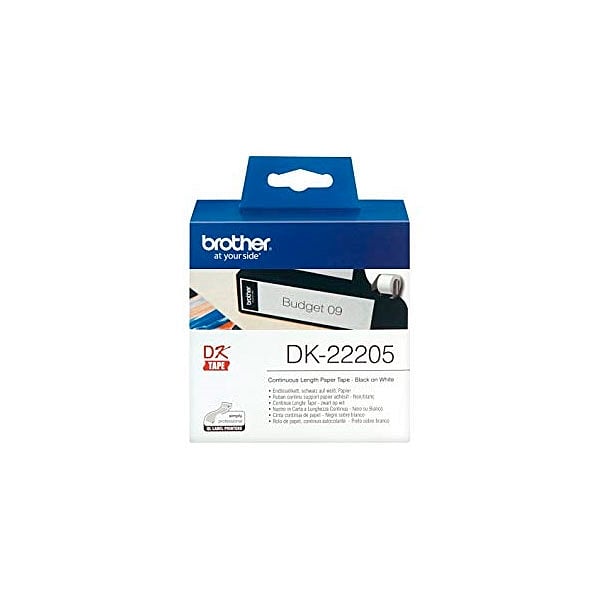 Brother DK22205 62mm 3048m térmico  Etiqueta